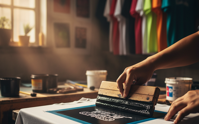 Pusat Industri Kaos Sablon Modern