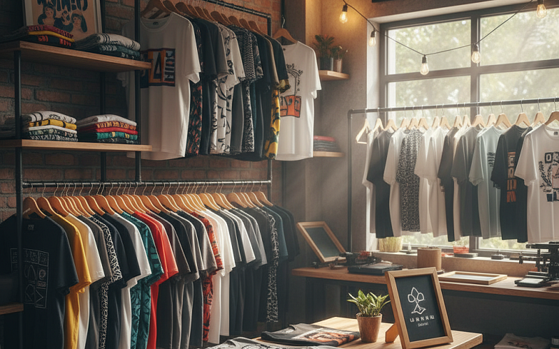 Pusat Industri Kaos Sablon Modern