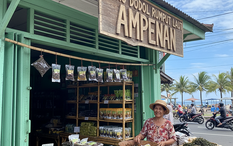 Dodol Rumput Laut, Potensi Pendukung Pariwisata Dari Ampenan